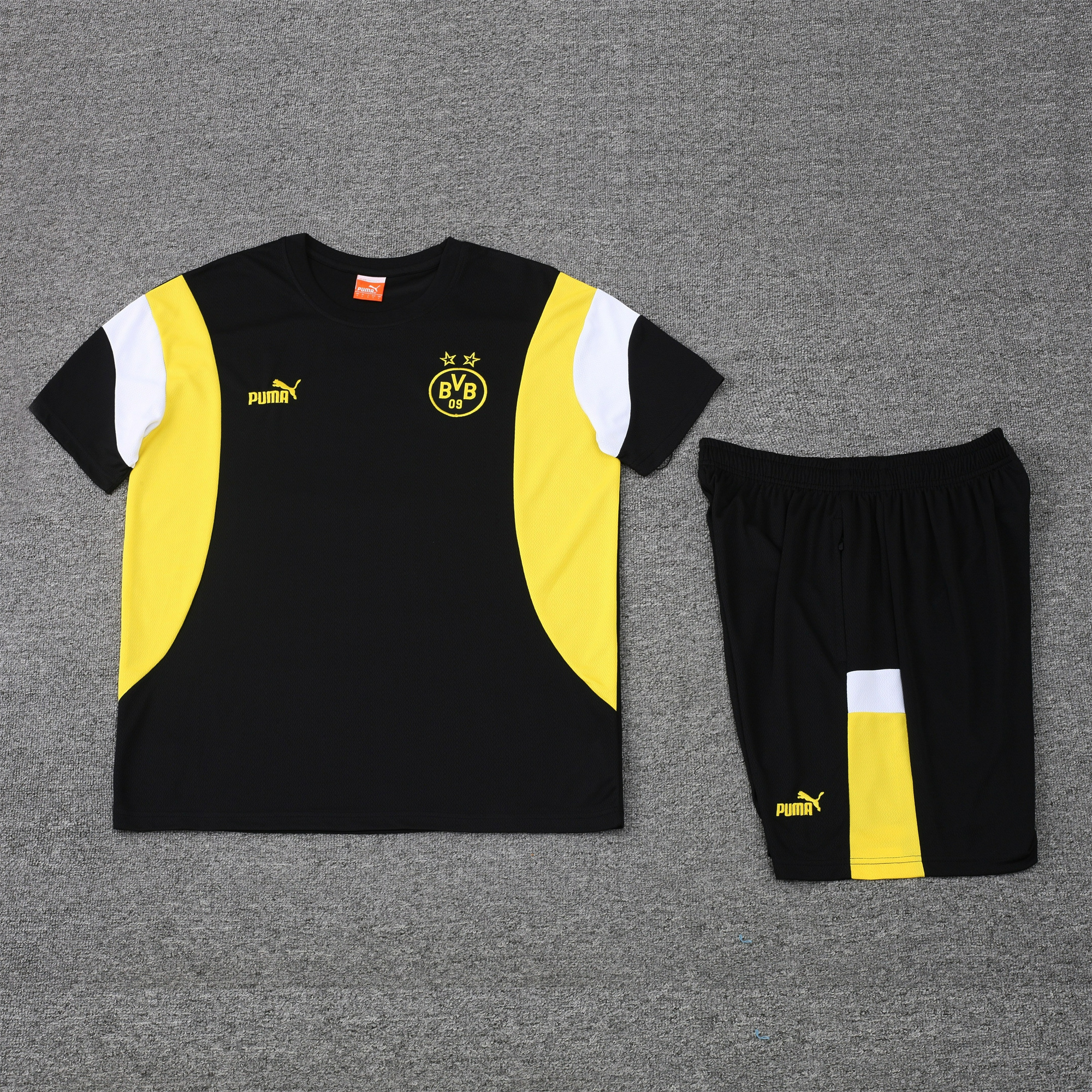 Dortmund 23-24 Short-Sleeve Training Set - Black